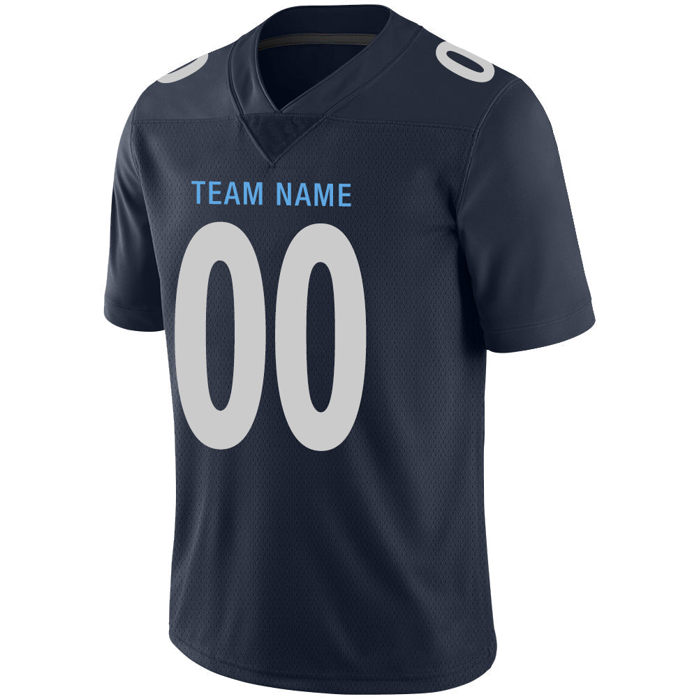 Custom NY.Jets Stitched American Football Jerseys Personalize Birthday Gifts Navy Jersey
