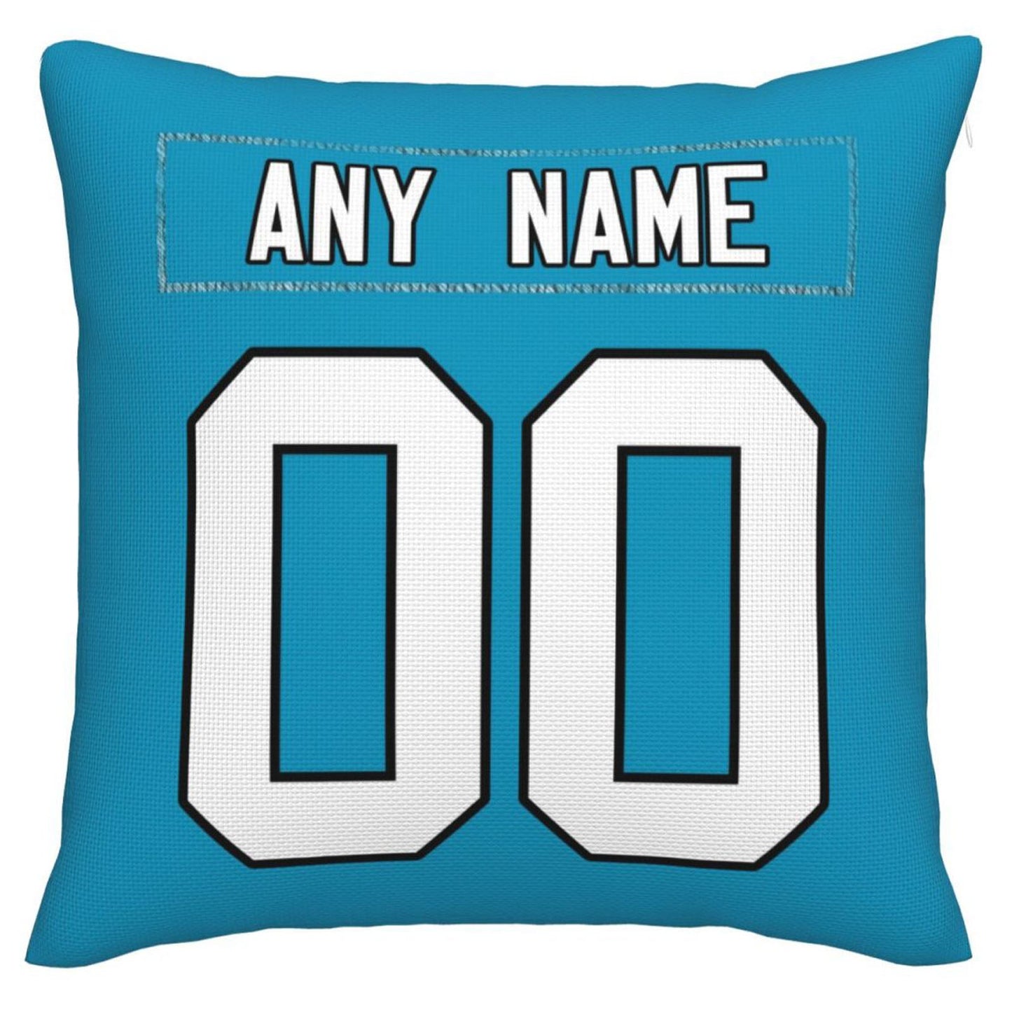 Custom C.Panthers Pillow Football Team Decorative Throw Pillow Case Print Personalized Football Style Fans Letters & Number Birthday Gift Football Pillows