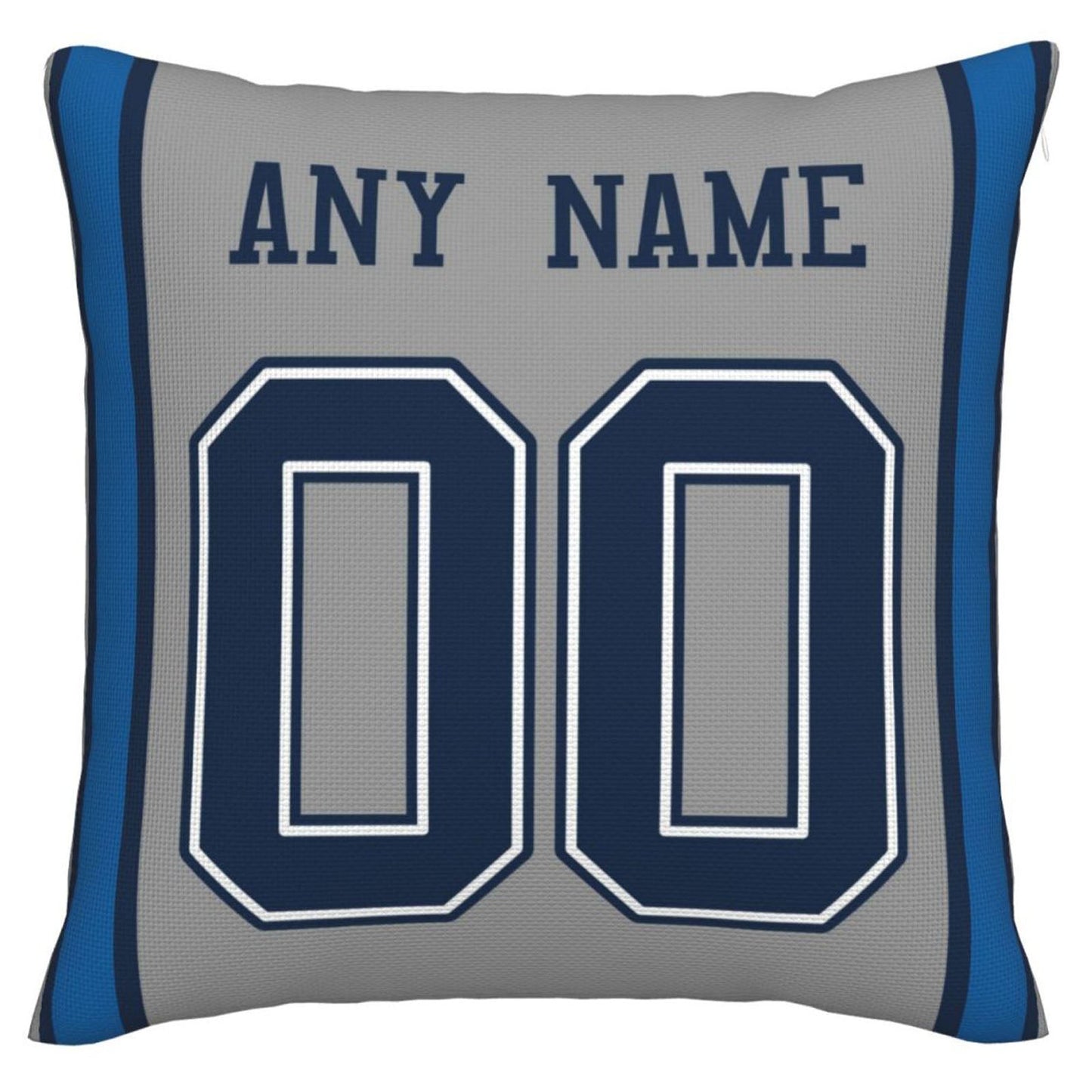 Custom D.Cowboys Pillow Decorative Throw Pillow Case - Print Personalized Football Team Fans Name & Number Birthday Gift Football Pillows