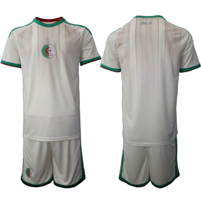 Algeria Cream Soccer Jersey