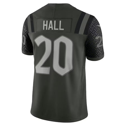 NY.Jets #20 Breece Hall 2025 Rivalries Collection Limited Jersey - Gotham Green Stitched American Football Jerseys