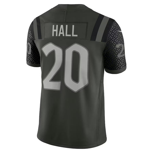 NY.Jets #20 Breece Hall 2025 Rivalries Collection Limited Jersey - Gotham Green Stitched American Football Jerseys