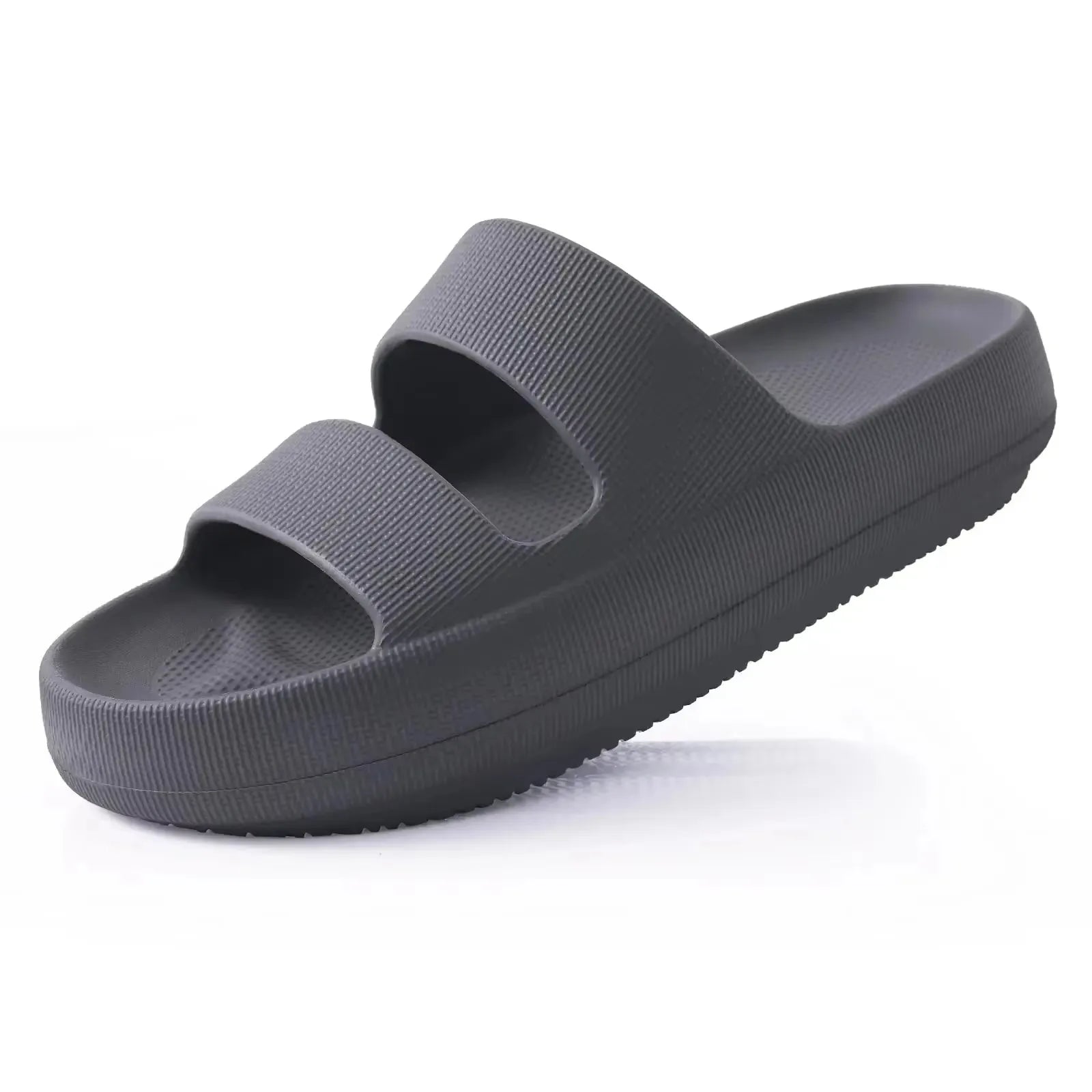 Crestar Orthopedic Slide Sandals for Women Soft Recovery Slip on Sandals Lightweight Summer Cloud Slippers with Arch Support