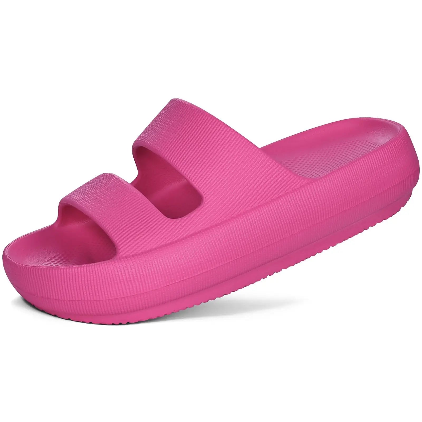 Crestar Orthopedic Slide Sandals for Women Soft Recovery Slip on Sandals Lightweight Summer Cloud Slippers with Arch Support