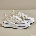 Women's summer new thick soled versatile shoes with breathable mesh casual sports simple comfortable mesh shoes