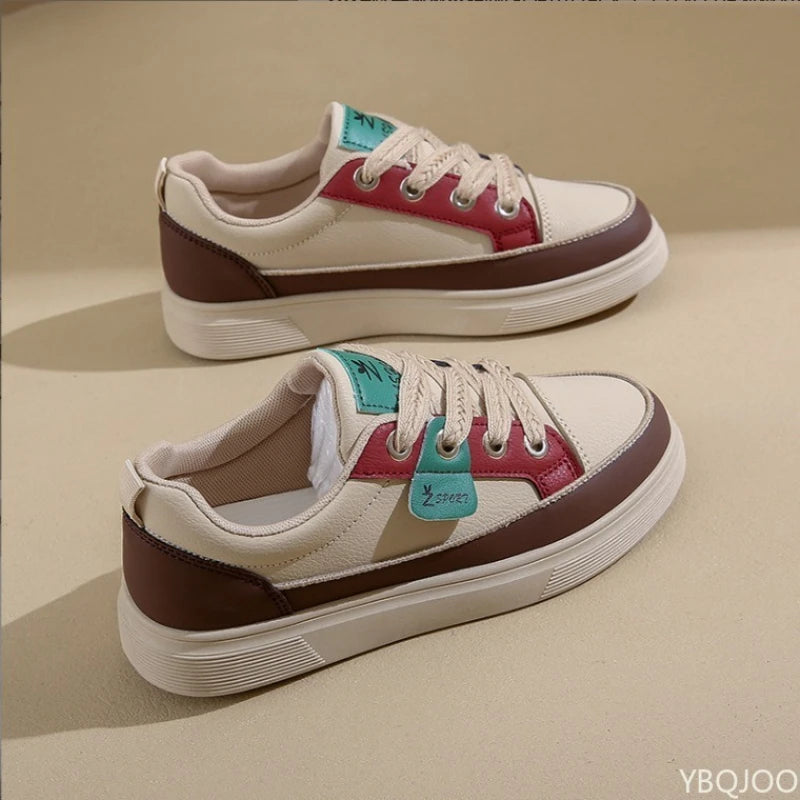 Spring Autumn New Sports Shoes Versatile Thick Bottom Simple Comfortable Anti slip Wear resistant Daily Casual Women's Shoes