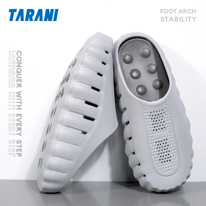 Men's Lightweight Breathable Outdoor Casual Slippers Women's Summer Soft EVA Slides Female Male Couples Outdoor Street Sandals