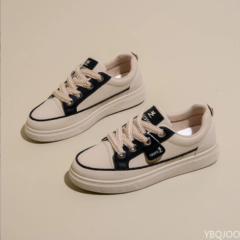 Spring Autumn New Sports Shoes Versatile Thick Bottom Simple Comfortable Anti slip Wear resistant Daily Casual Women's Shoes