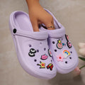 Clogs Platform Slippers Women Home Flat Luxury Designer Woman Shoes House Summer Sandals Casual Beach Fashion Footwear Indoor