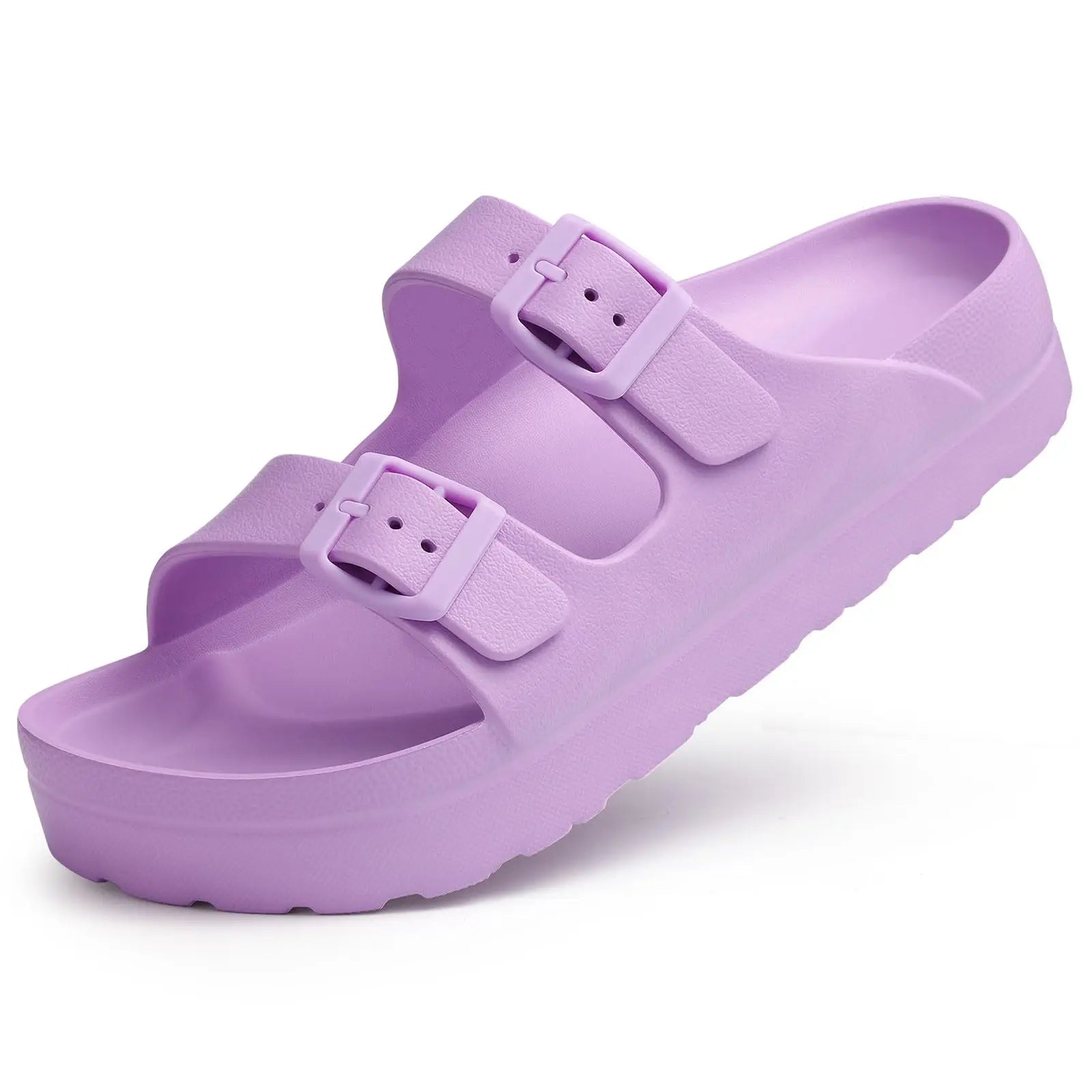 CRACOMIN New Women's Platform Sandals With Arch Support Soft EVA Orthopedic Sandals Summer House Slippers With Adjustable Buckle