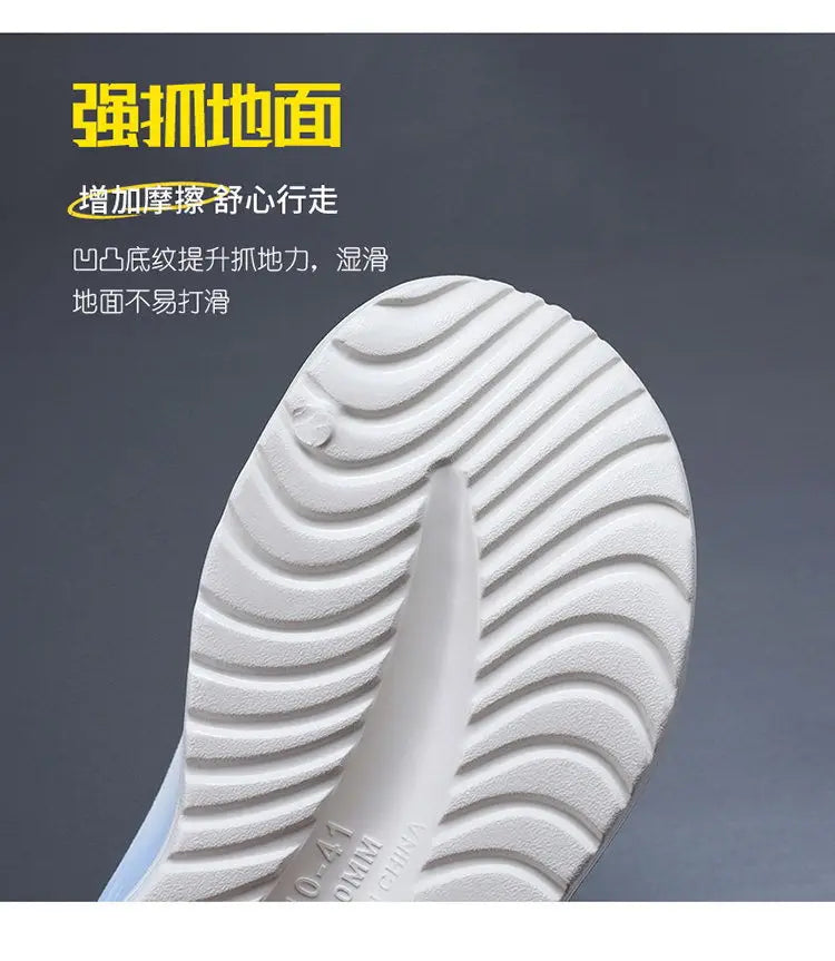 Shevalues New Hollow Women Sandals Platform Soft Comfy Beach Shoes Unisex Sports Slippers Non-Slips Shower Slides Men Slippers
