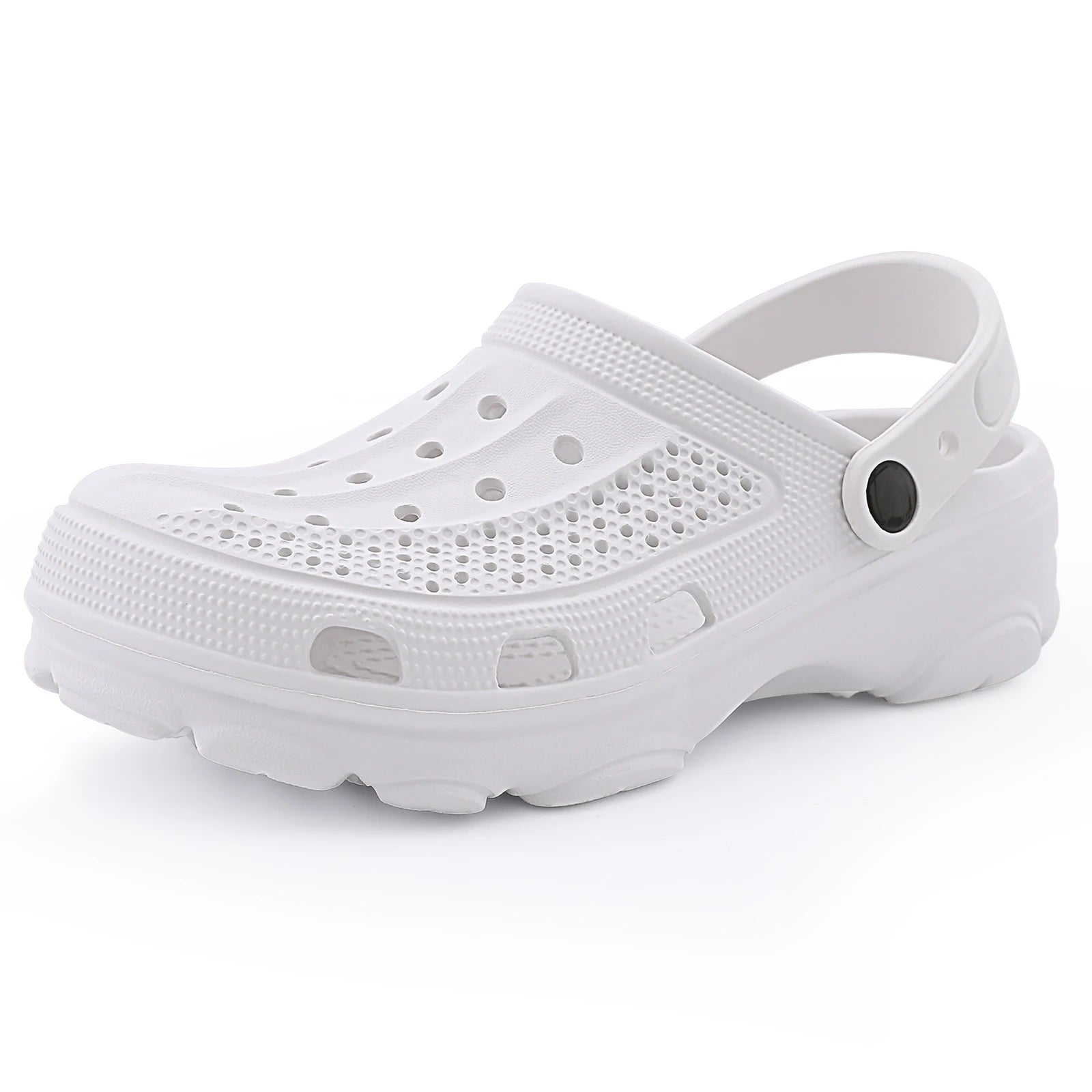 Smile Pop Casual Men Clogs Slippers Band Summer Slippers Outdoor Non-slip Beach Cozy Men Shoes Soft EVA Home Breathable Slippers
