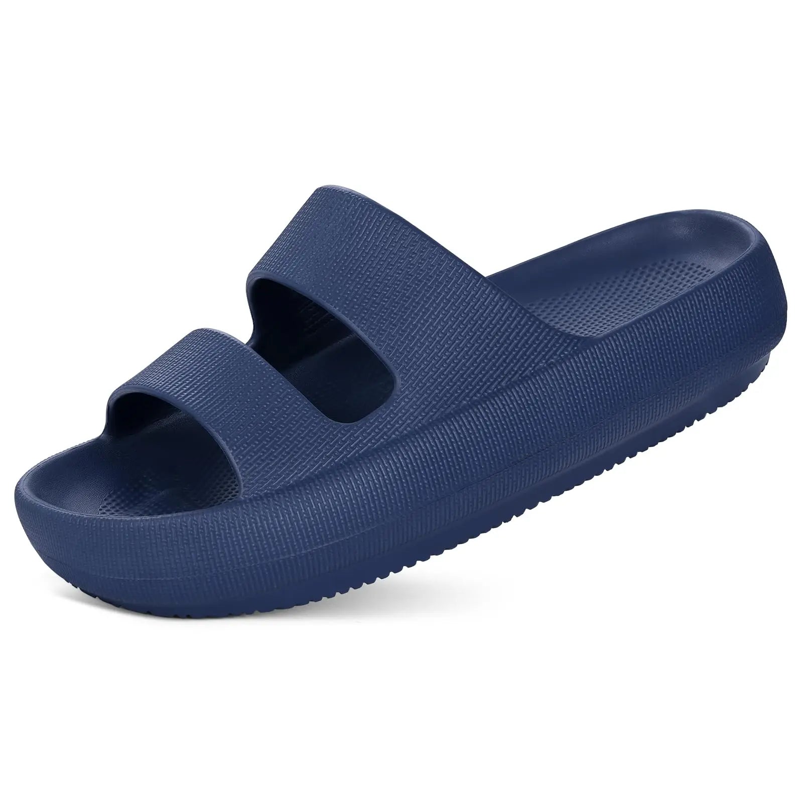 Crestar Orthopedic Slide Sandals for Women Soft Recovery Slip on Sandals Lightweight Summer Cloud Slippers with Arch Support