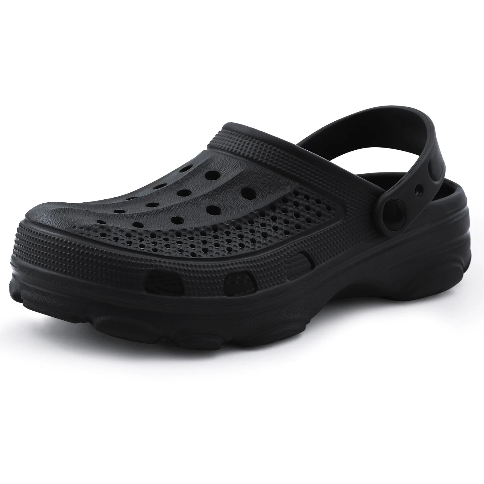 Smile Pop Casual Men Clogs Slippers Band Summer Slippers Outdoor Non-slip Beach Cozy Men Shoes Soft EVA Home Breathable Slippers