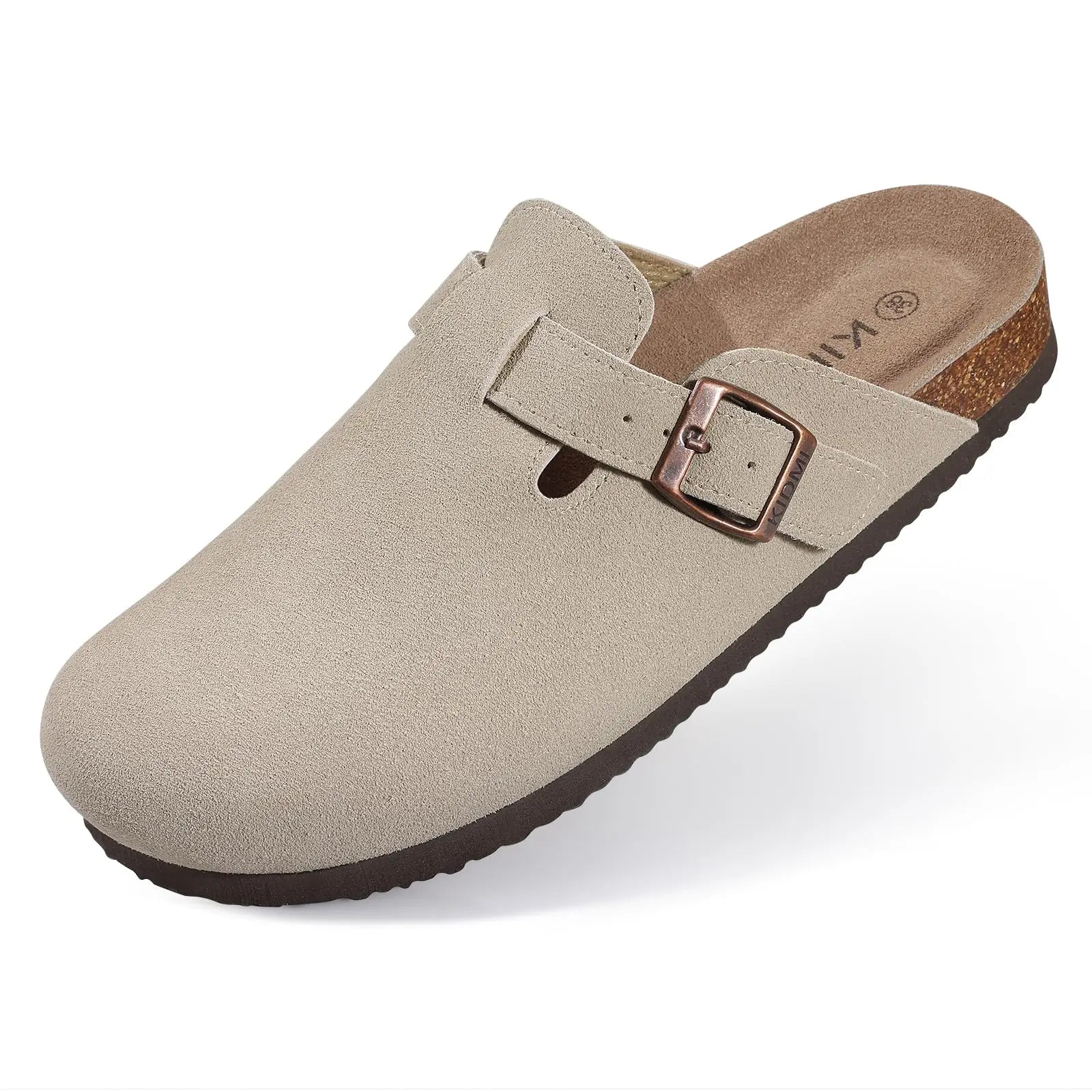 CRACOMIN Women Classic Clogs Cork Footbed Slippers Slip-on Cork Sandals Feamle Unisex Beach Shoes Outdoor Men Mules And Clogs