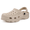 Smile Pop Casual Men Clogs Slippers Band Summer Slippers Outdoor Non-slip Beach Cozy Men Shoes Soft EVA Home Breathable Slippers