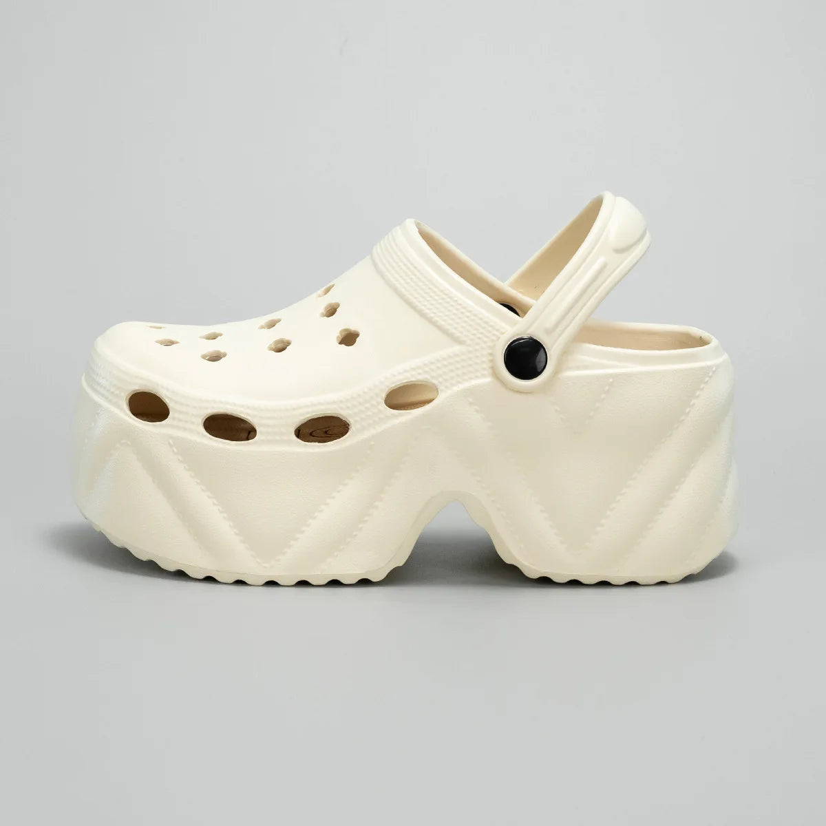 Eva Chunky Platform Sandals for Women Summer Thick Bottom Clogs Slippers Woman Closed Toe Non-Slip Beach Garden Shoes Slide