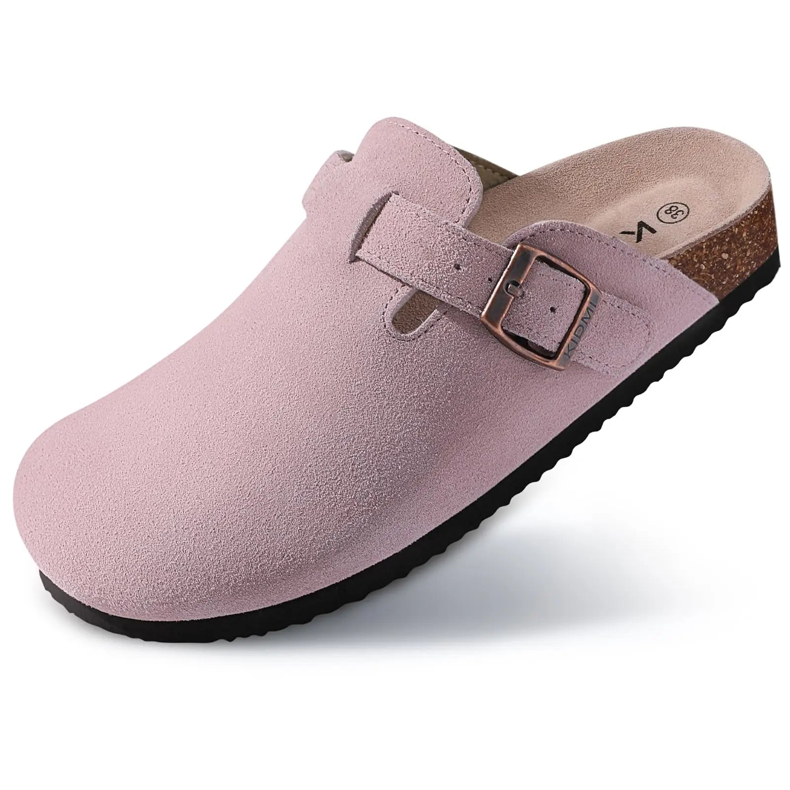 CRACOMIN Women Classic Clogs Cork Footbed Slippers Slip-on Cork Sandals Feamle Unisex Beach Shoes Outdoor Men Mules And Clogs