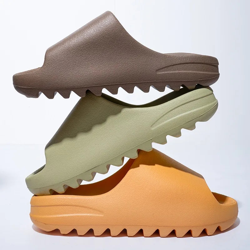 Women Men Slippers Fashion EVA Slides 2026 Summers Outdoor Beach Sandals Women Casual Shoes Man Flip-flops Men's Sandal