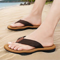 Pmoiste Men Flip Flops EVA Slip-on Beach Comfortable Designer House Slippers High Quality Summer Outdoor Non Slip