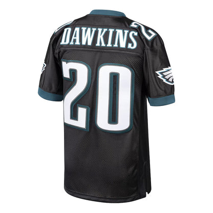P.Eagles #20 Brian Dawkins Mitchell & Ness Black Authentic Throwback Retired Player Jersey