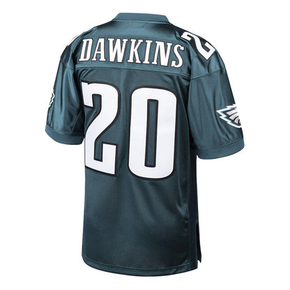 P.Eagles #20 Brian Dawkins Mitchell & Ness  Green Authentic Throwback Retired Player Jersey