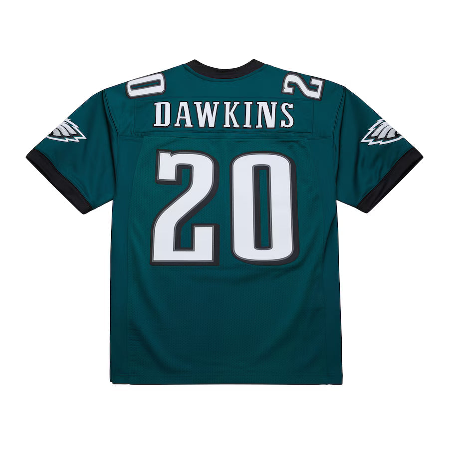 P.Eagles #20 Brian Dawkins Mitchell & Ness Green 2007 Authentic Throwback Retired Player Jersey
