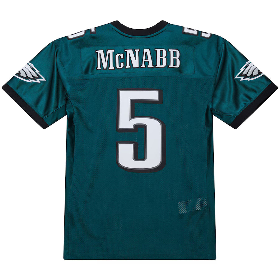 P.Eagles #5 Donovan McNabb Mitchell & Ness Midnight Green 2007 Authentic Throwback Retired Player Jersey