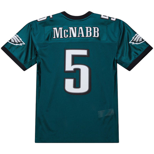 P.Eagles #5 Donovan McNabb Mitchell & Ness Midnight Green 2007 Authentic Throwback Retired Player Jersey