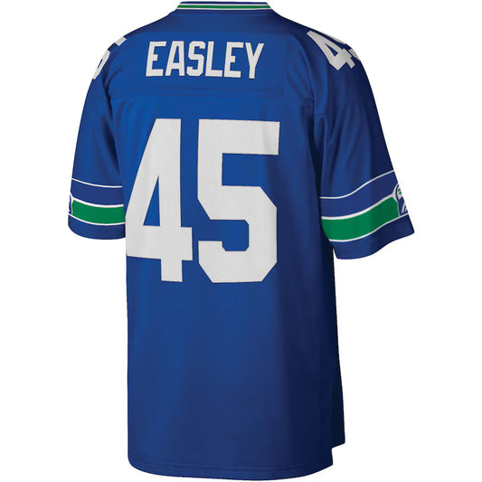 S.Seahawks #45 Kenny Easley Royal Game Jersey Stitched American Football Jerseys