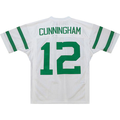 P.Eagles #12 Randall Cunningham Mitchell & Ness White Authentic Throwback Retired Player Jersey