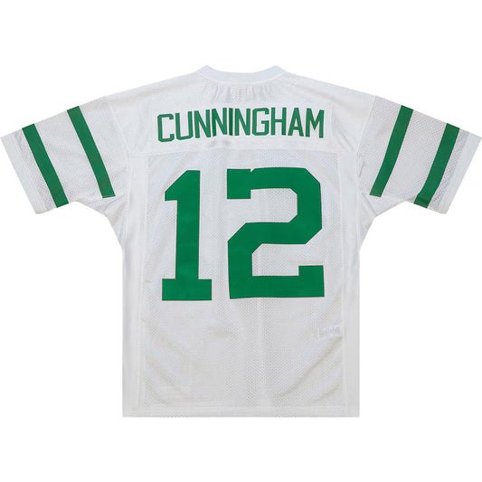 P.Eagles #12 Randall Cunningham Mitchell & Ness White Authentic Throwback Retired Player Jersey