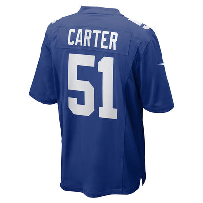 NY.Giants #51 Abdul Carter Royal Game Jersey Stitched American Football Jerseys