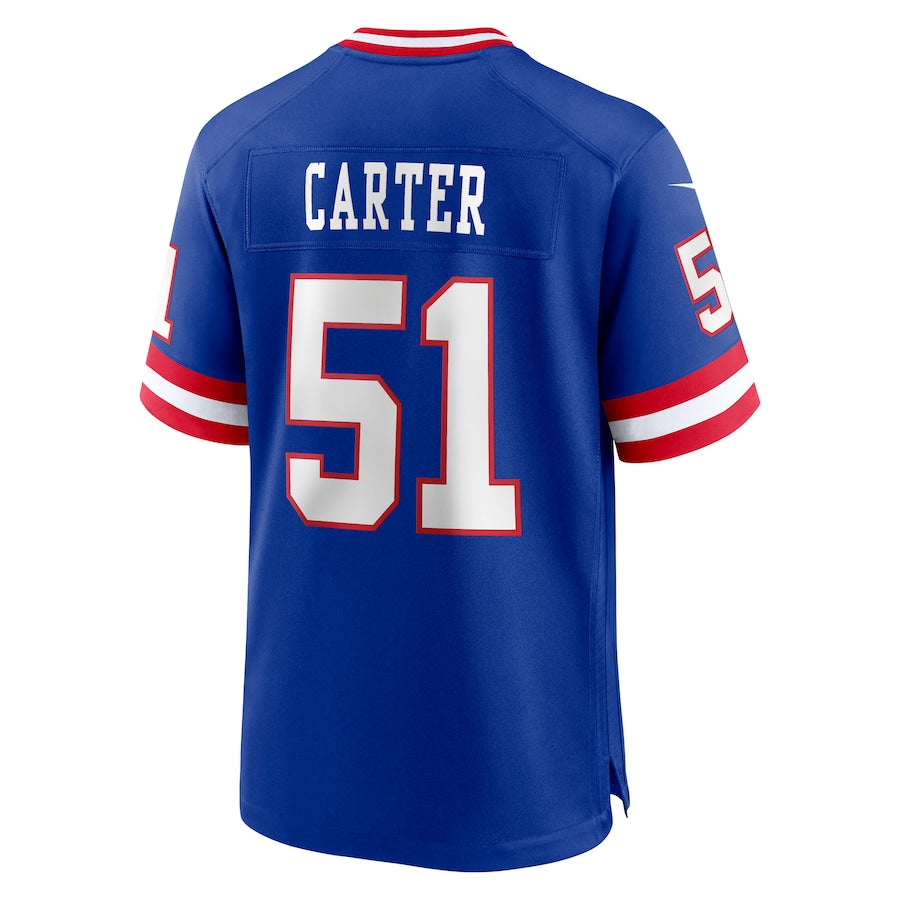 NY.Giants #51 Abdul Carter Royal Game Jersey Stitched American Football Jerseys