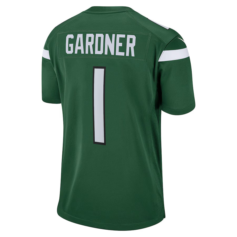 NY.Jets #1 Ahmad Sauce Gardner Green Game Jersey Stitched American Football Jerseys