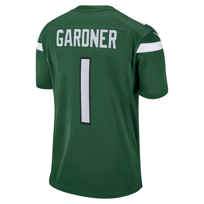 NY.Jets #1 Ahmad Sauce Gardner Green Game Jersey Stitched American Football Jerseys