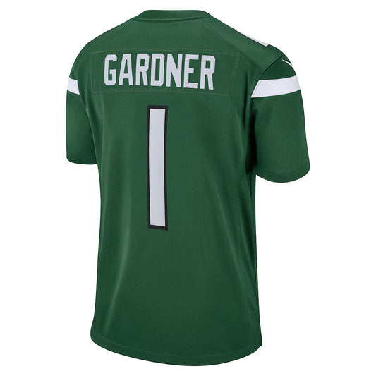 NY.Jets #1 Ahmad Sauce Gardner Green Game Jersey Stitched American Football Jerseys