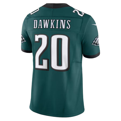 P.Eagles #20 Brian Dawkins Midnight Green Vapor F.U.S.E. Limited Jersey Stitched American Football Jerseys