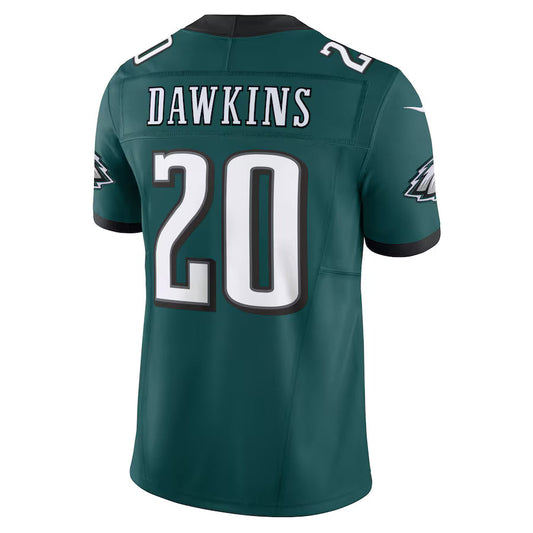 P.Eagles #20 Brian Dawkins Midnight Green Vapor F.U.S.E. Limited Jersey Stitched American Football Jerseys
