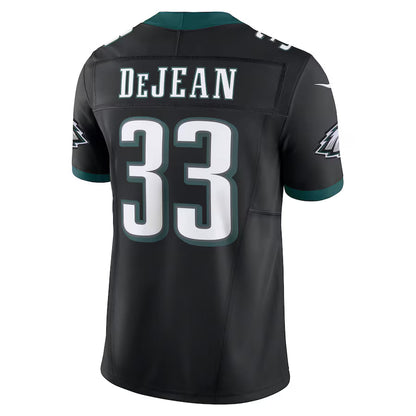P.Eagles #33 Cooper DeJean Black Vapor F.U.S.E. Limited Jersey Stitched American Football Jerseys