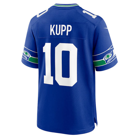 S.Seahawks #10 Cooper Kupp Royal Game Jersey Stitched American Football Jerseys