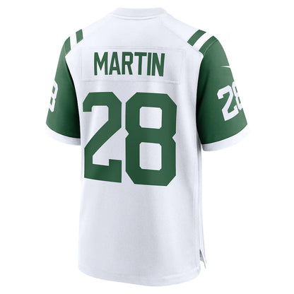 NY.Jets #28 Curtis Martin White Game Jersey Stitched American Football Jerseys