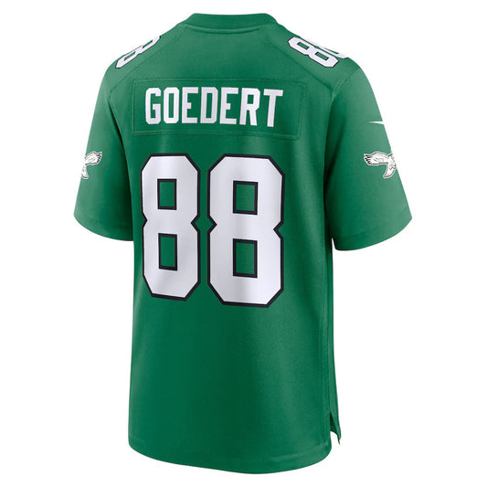 P.Eagles #88 Dallas Goedert Kelly Green Game Jersey Stitched American Football Jerseys