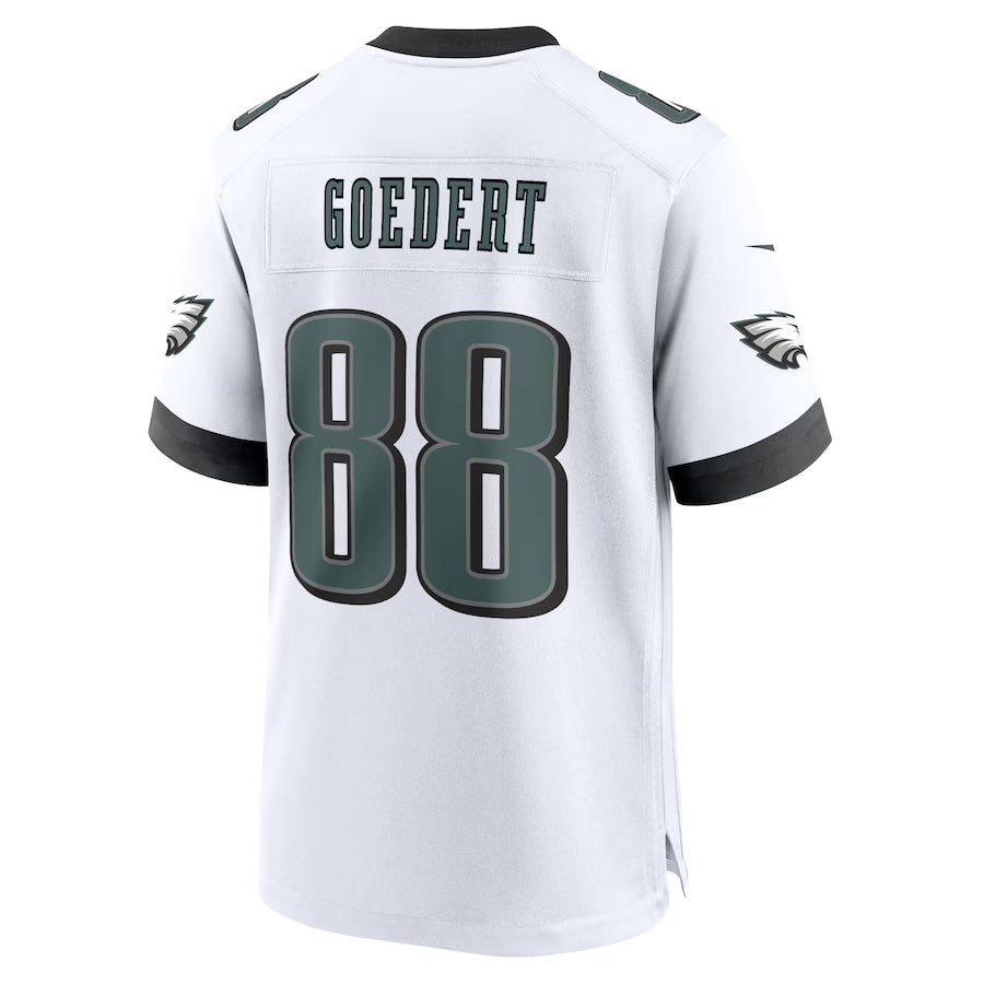 P.Eagles #88 Dallas Goedert White Game Jersey Stitched American Football Jerseys
