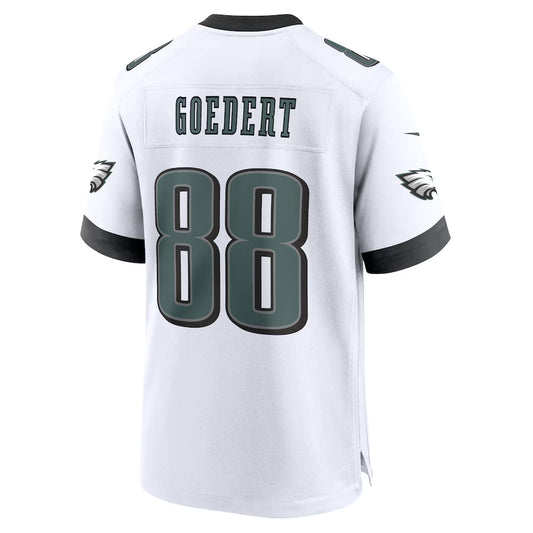 P.Eagles #88 Dallas Goedert White Game Jersey Stitched American Football Jerseys