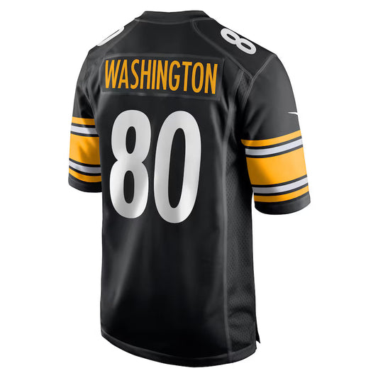 P.Steelers #80 Darnell Washington Black Game Jersey Stitched American Football Jerseys