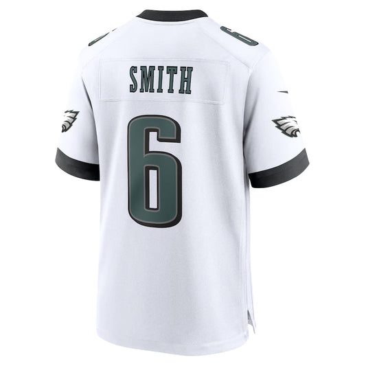 P.Eagles #6 DeVonta Smith White Game Jersey Stitched American Football Jerseys
