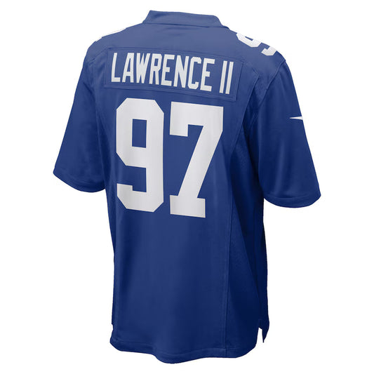 NY.Giants #97 Dexter Lawrence II Royal Game Jersey Stitched American Football Jerseys