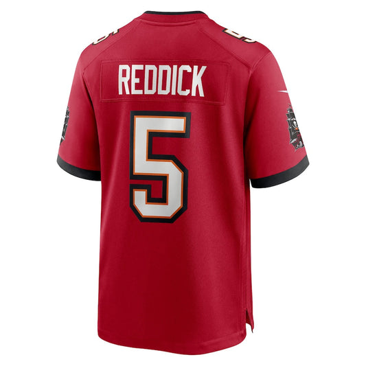 TB.Buccaneers #5 Haason Reddick Red Game Jersey Stitched American Football Jerseys