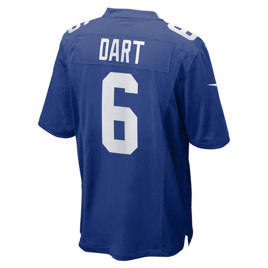 NY.Giants #6 Jaxson Dart Royal Vapor F.U.S.E. Limited Stitched Football Jerseys